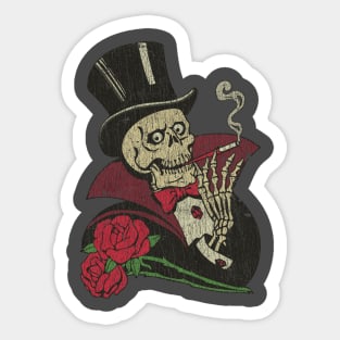 Gentleman Death 1986 Sticker